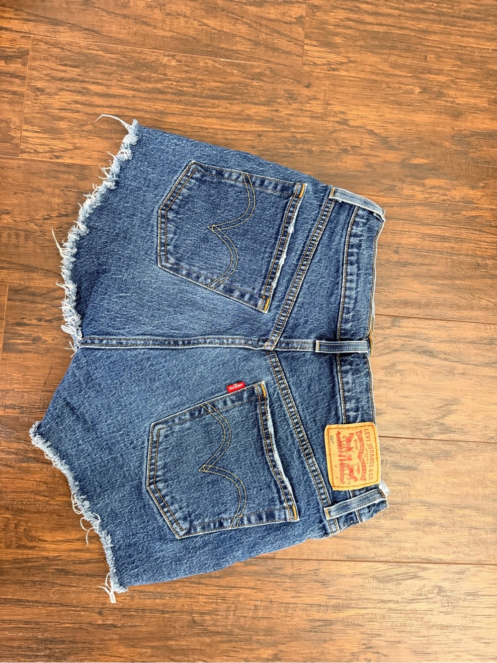Levi's 501 Denim Shorts Sz 27
